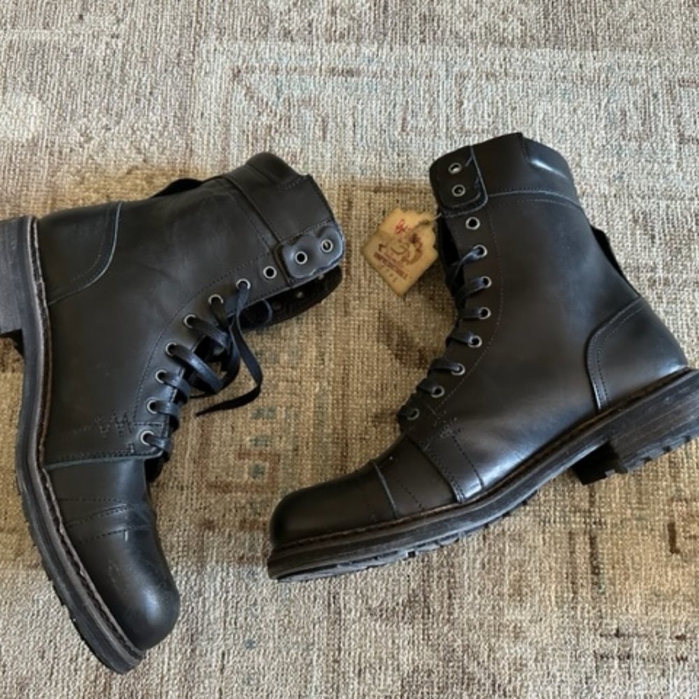 Diesel Mens Leather Boots